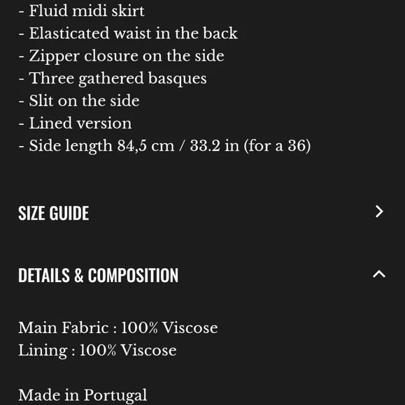 Sezane Tammie Skirt - Picture 7 of 7